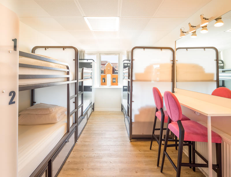 Copenhagen Hostel Generator Dorm Sleeping Area